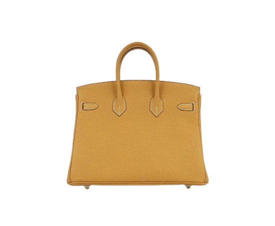 BIRKIN 25 IN NATUREL SABLE TOGO LEATHER WITH GOLD HARDWARE