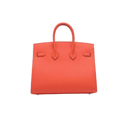 BIRKIN 25 SELLIER IN CAPUCINE EPSOM LEATHER WITH GOLD HARDWARE