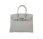 BIRKIN 30 IN BETON TOGO LEATHER WITH GOLD HARDWARE