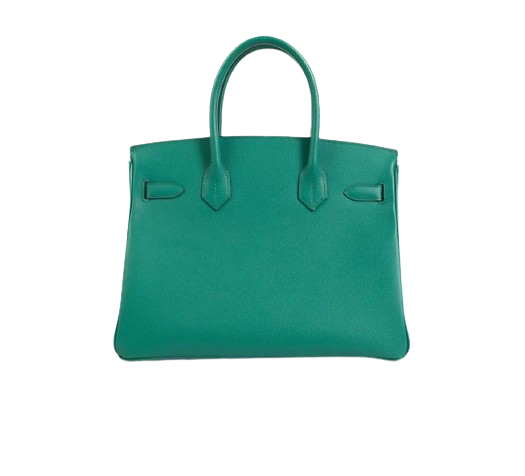 BIRKIN 30 IN VERT JADE EPSOM LEATHER WITH PALLADIUM HARDWARE