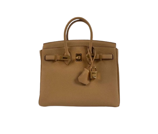 BIRKIN 25 IN BISCUIT TOGO LEATHER WITH GOLD HARDWARE