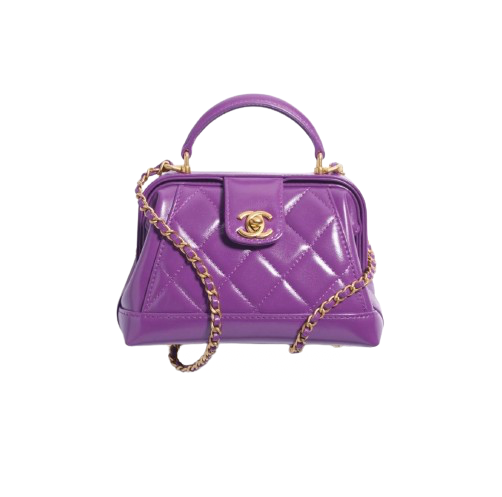 Mini Flap bag with top handle